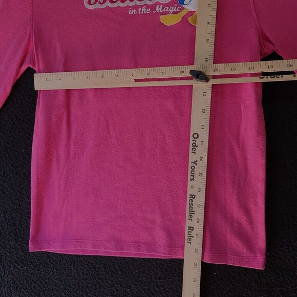 Mc Sportswear Womens T-Shirt Pink Size Small Algodon Blend Long Sleeve Pullover - Picture 3 of 12